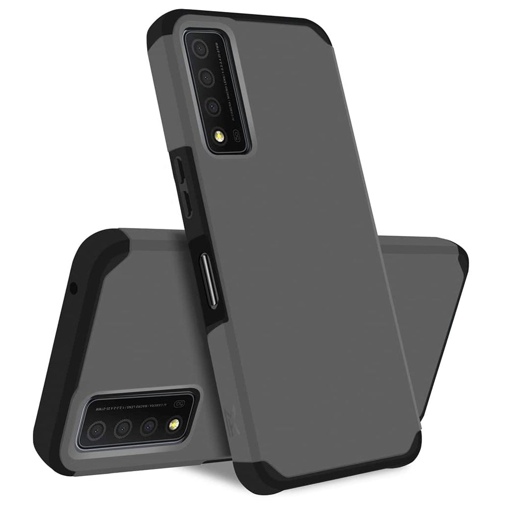 TJS "ArmorLux" Hybrid Phone Case for TCL Stylus 5G