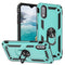 TJS "DuoGuard" Ring Kickstand Phone Case for LG K22, LG K22+, LG K32