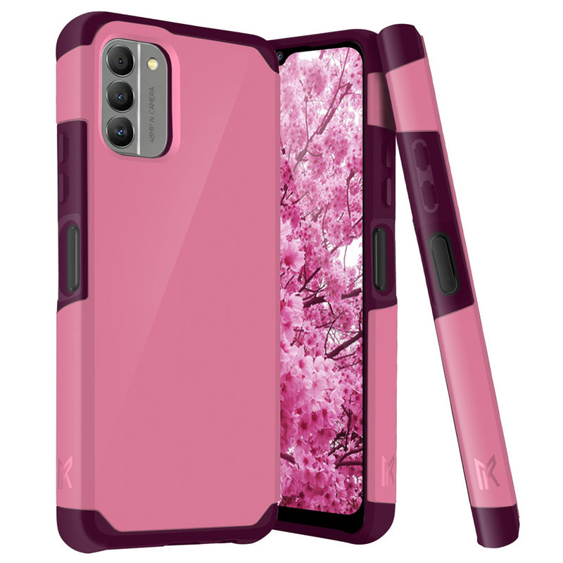 TJS "ArmorLux" Hybrid Phone Case for Nokia G400