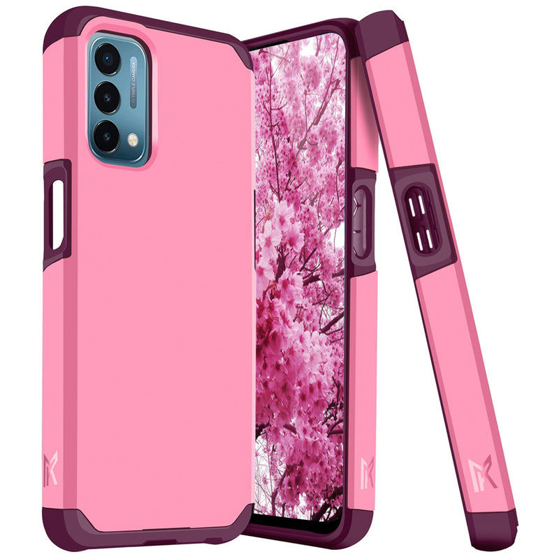 TJS "ArmorLux" Hybrid Phone Case for OnePlus Nord N200
