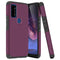 TJS "ArmorLux" Hybrid Phone Case for AT&T Radiant Max 5G / AT&T Fusion 5G / Cricket Dream 5G / Cricket Innovate 5G
