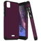 TJS "ArmorLux" Hybrid Phone Case for Cricket Vision Plus