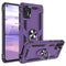 TJS "DuoGuard" Ring Kickstand Phone Case for Motorola Moto G Stylus 2021