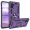 TJS "DuoGuard" Ring Kickstand Phone Case for Samsung Galaxy A51