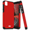 TJS "ArmorLux" Hybrid Phone Case for Cricket Vision Plus