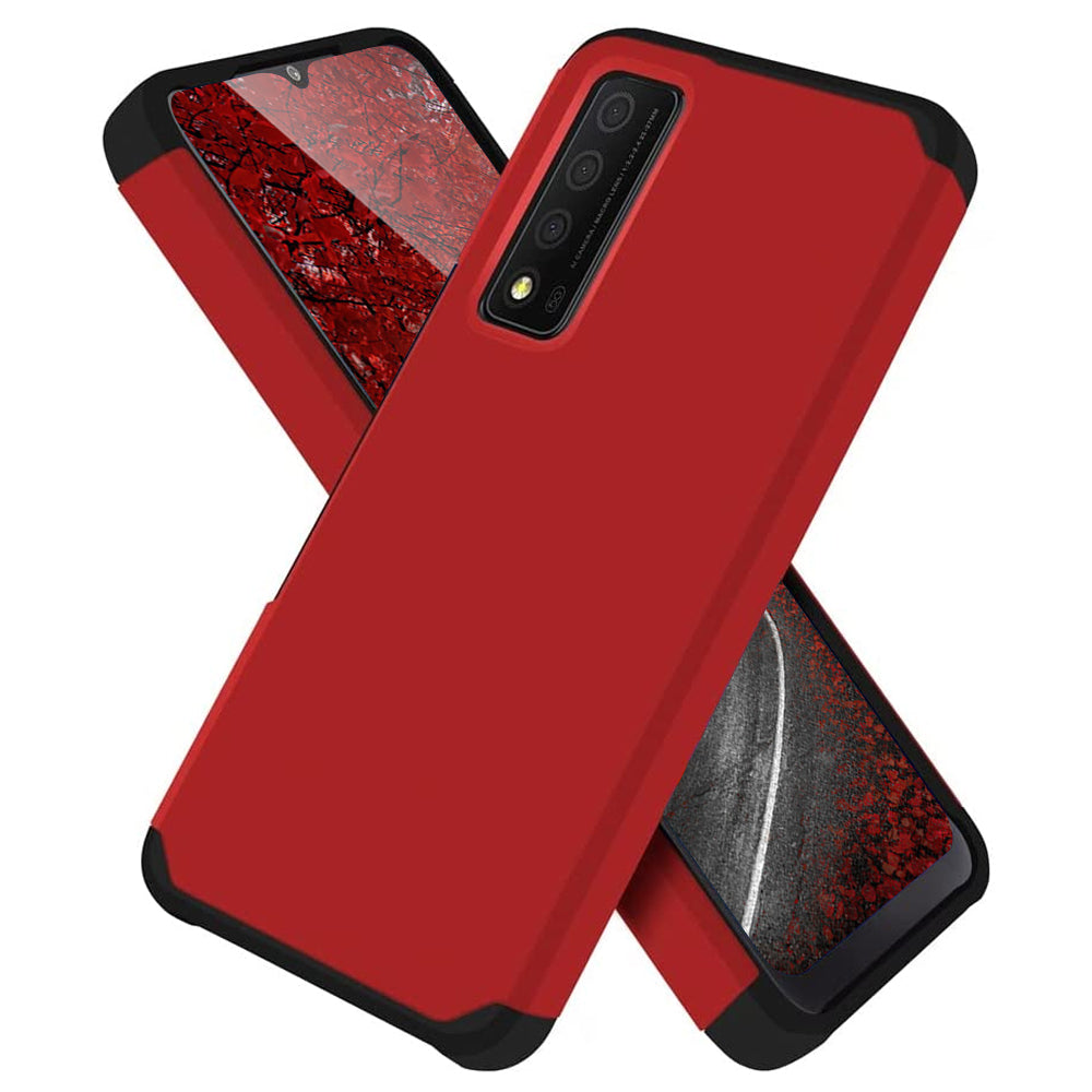 TJS "ArmorLux" Hybrid Phone Case for TCL Stylus 5G