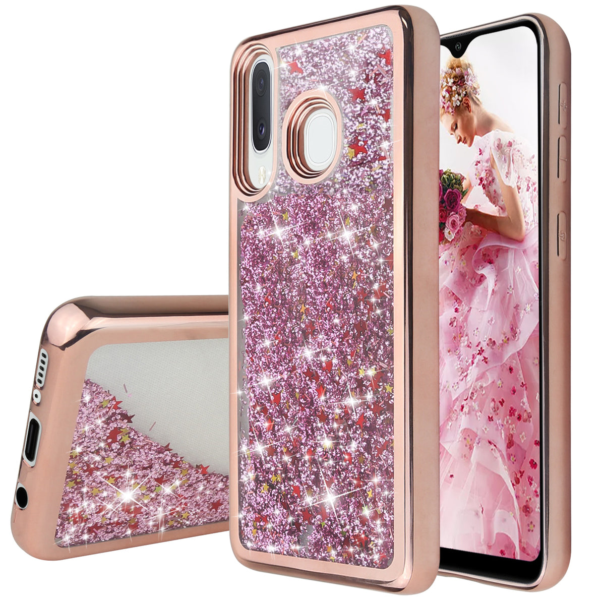 TJS "Lumiere" Liquid TPU Phone Case for Galaxy A20, Galaxy A30, Galaxy A50 - InfinityAccessories017