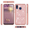TJS "Sapphire" Hybrid Glitter Phone Case for Galaxy A20, Galaxy A30 - InfinityAccessories017
