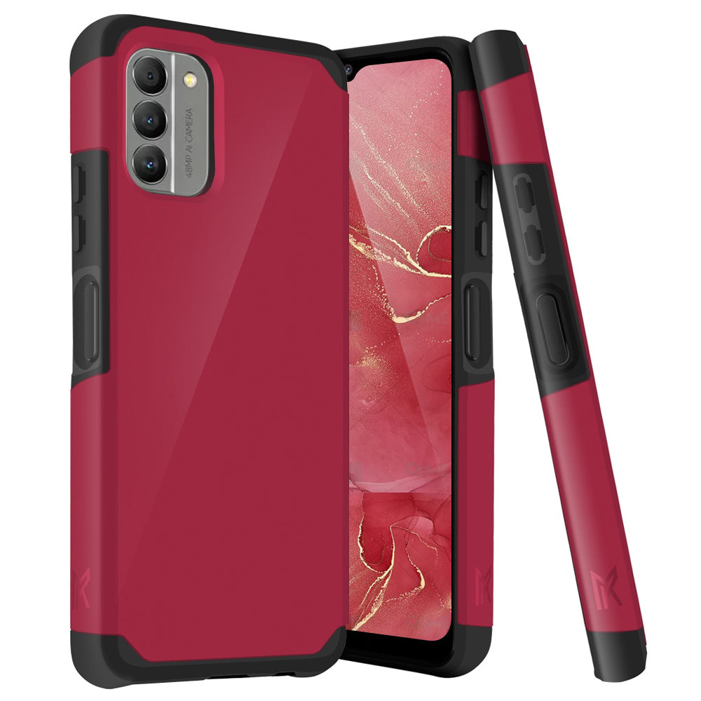 TJS "ArmorLux" Hybrid Phone Case for Nokia G400