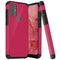 TJS "ArmorLux" Hybrid Phone Case for Motorola G Play 2023