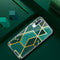 TJS "Juno" Marble Design IMD TPU Phone Case for Galaxy A50 - InfinityAccessories017