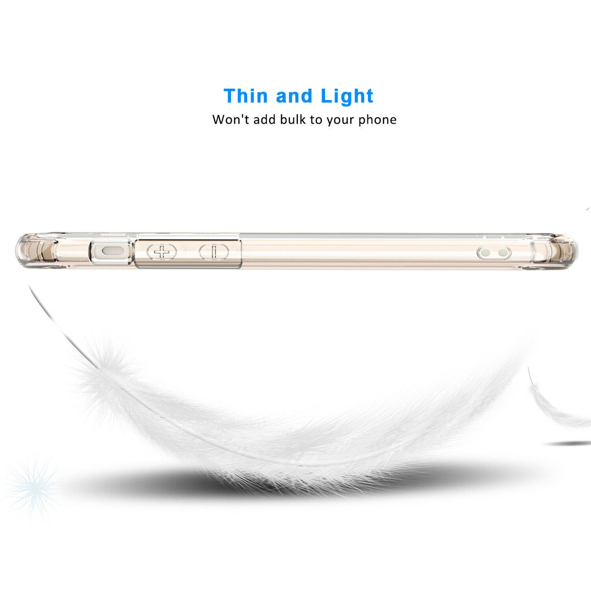 TJS ”Agile“ Transparent TPU Phone Case for iPhone 11, iPhone 11 Pro, iPhone 11 Pro Max - InfinityAccessories017