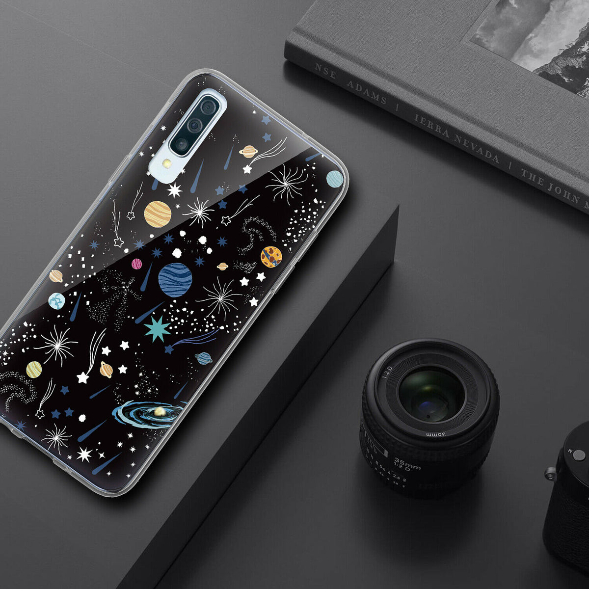 TJS "Juno" Design IMD TPU Phone Case for Galaxy A50 - InfinityAccessories017