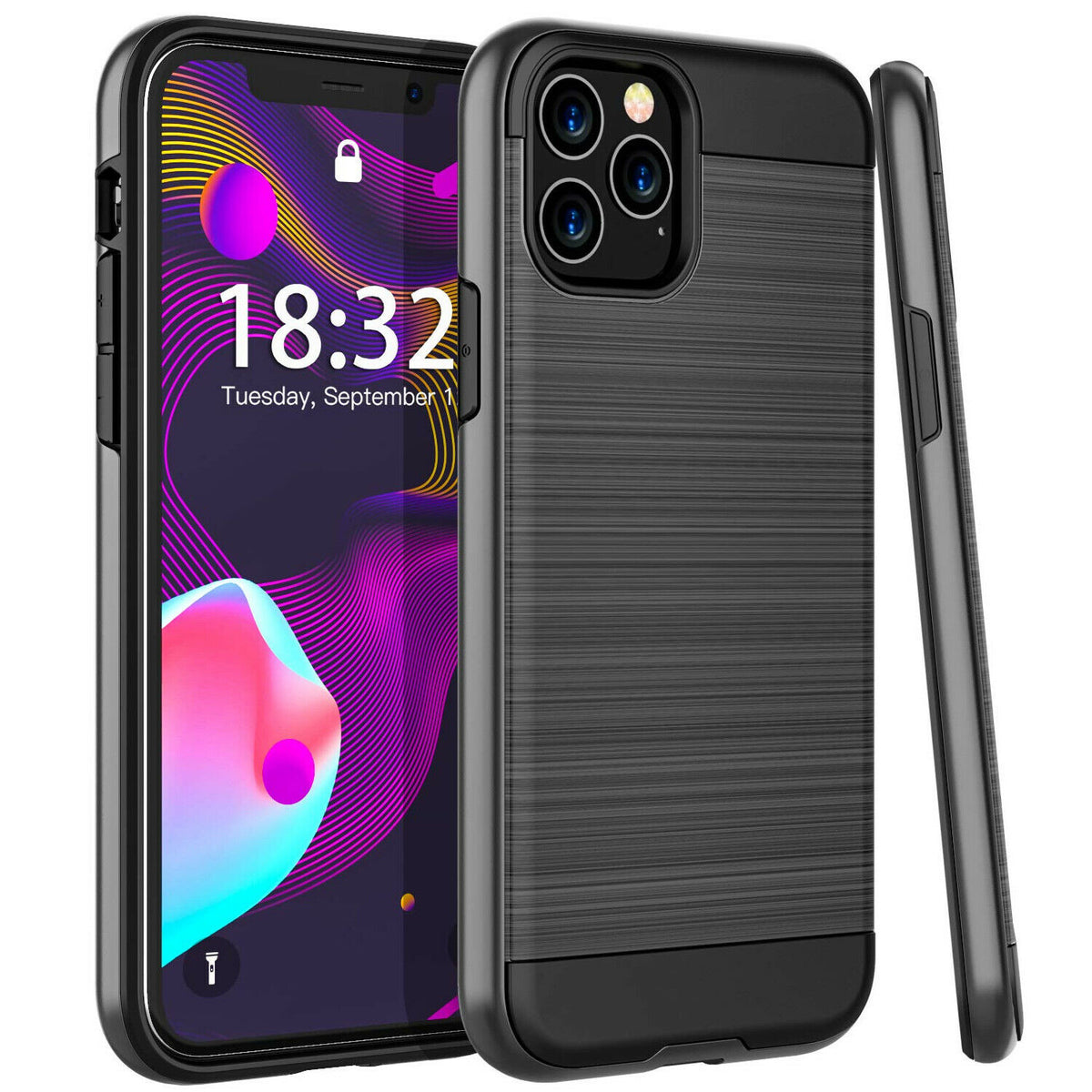 TJS "Legency" Hybrid Phone Case for iPhone 11, iPhone 11 Pro, iPhone 11 Pro Max - InfinityAccessories017