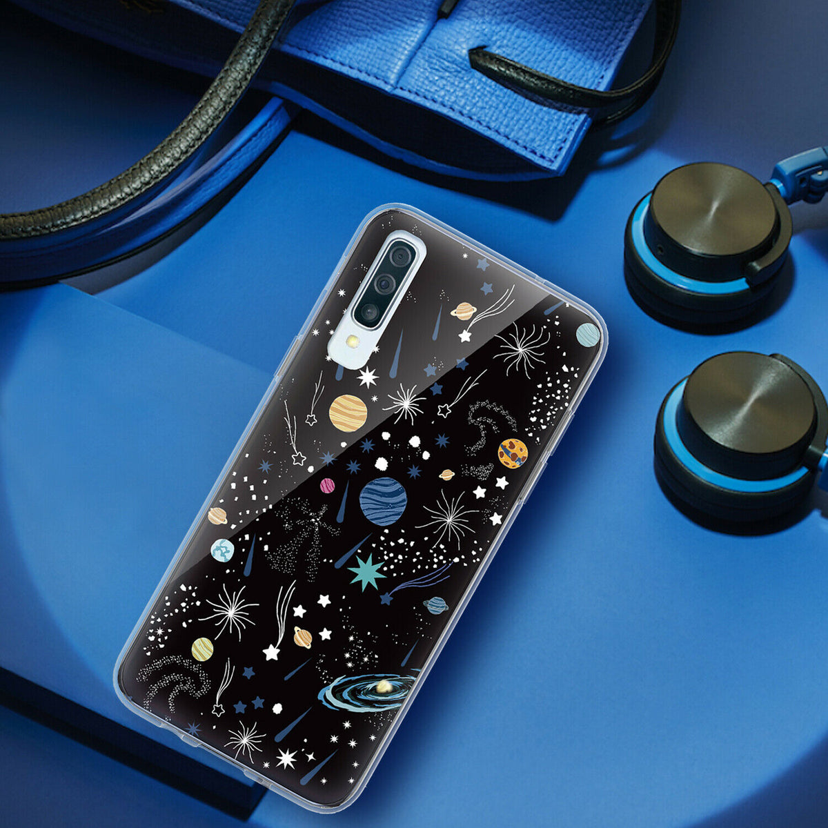 TJS "Juno" Design IMD TPU Phone Case for Galaxy A50 - InfinityAccessories017