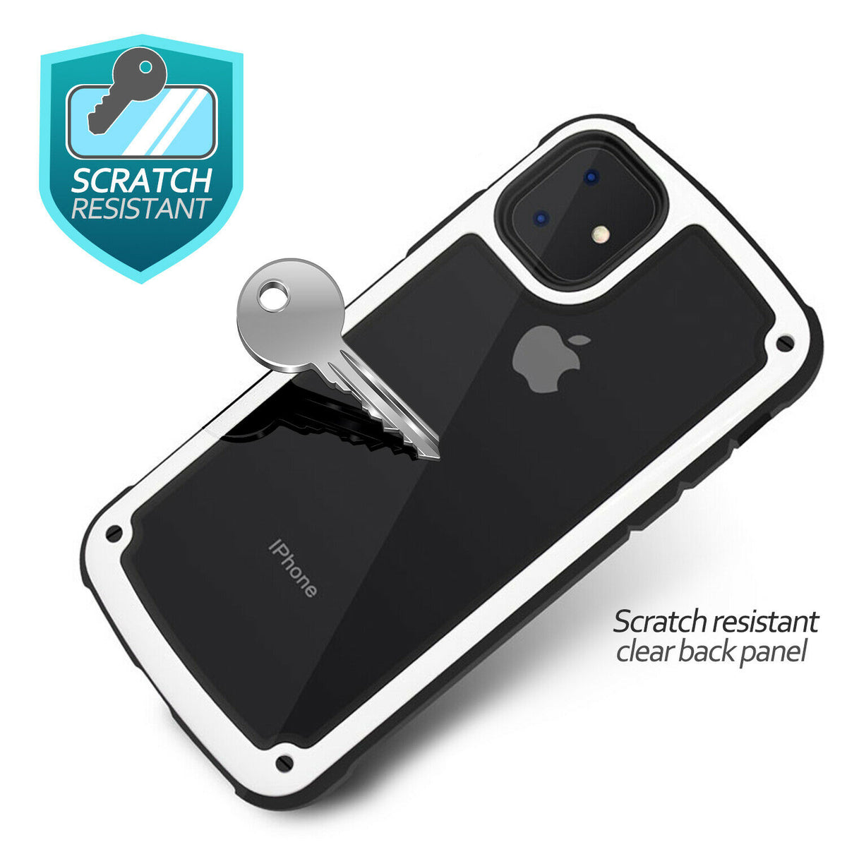 TJS “Prime" Transparent Clear Case for iPhone 11, iPhone 11 Pro, iPhone 11 Pro Max - InfinityAccessories017