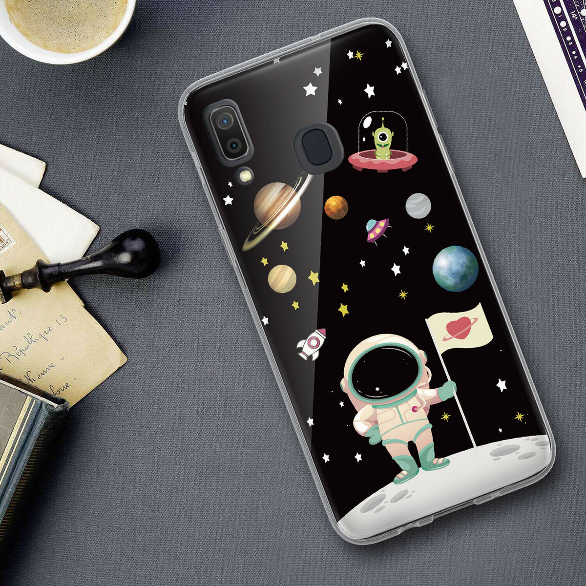 TJS "Juno" Design IMD TPU Phone Case for Galaxy A20, Galaxy A30 - InfinityAccessories017