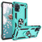 TJS "DuoGuard" Ring Kickstand Phone Case for Samsung Galaxy A51
