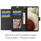 TJS Wallet Phone Case for Samsung Galaxy A12