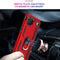 TJS “DuoGuard” Ring Kickstand Phone Case for LG K92 5G